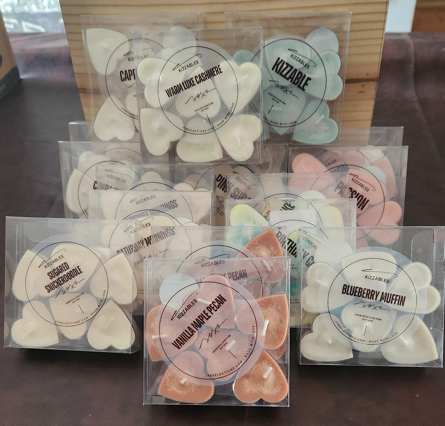6 pack Box Tealights