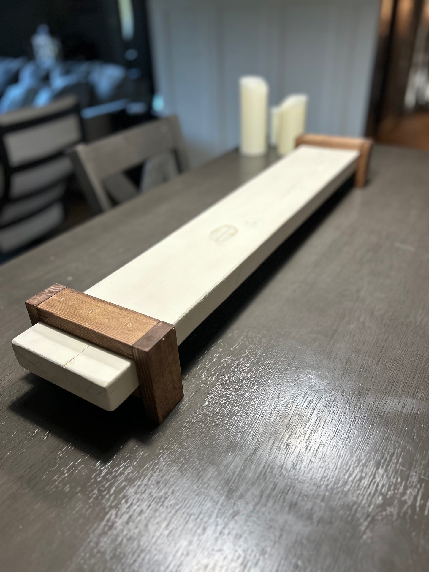 Rustic Wooden Table Decor