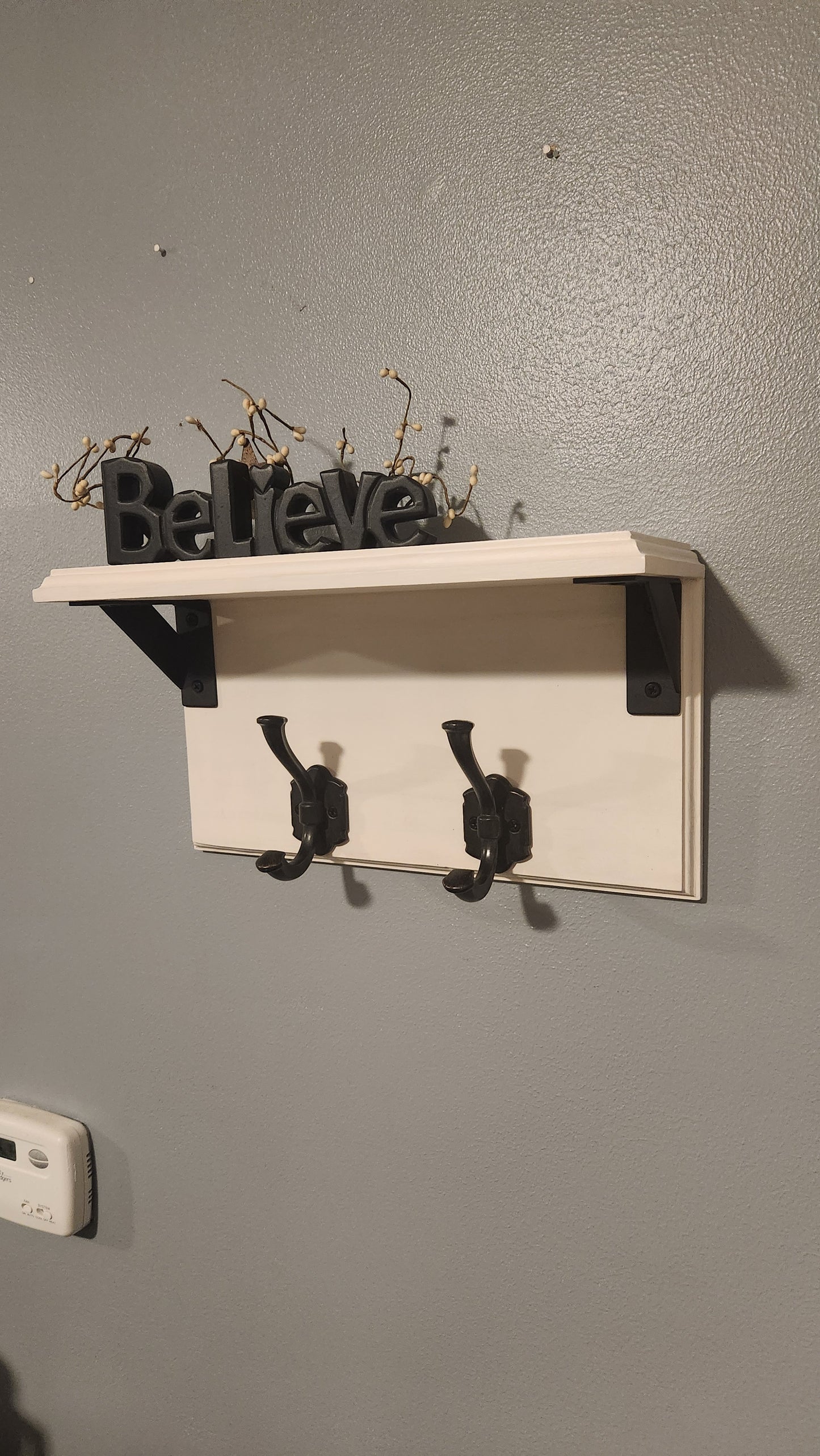 Hat and Coat rack with shelf