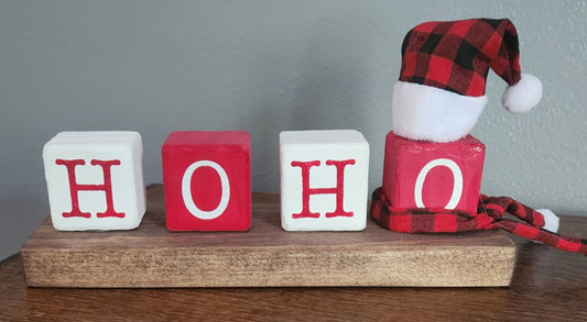 Block "Ho Ho" Decor