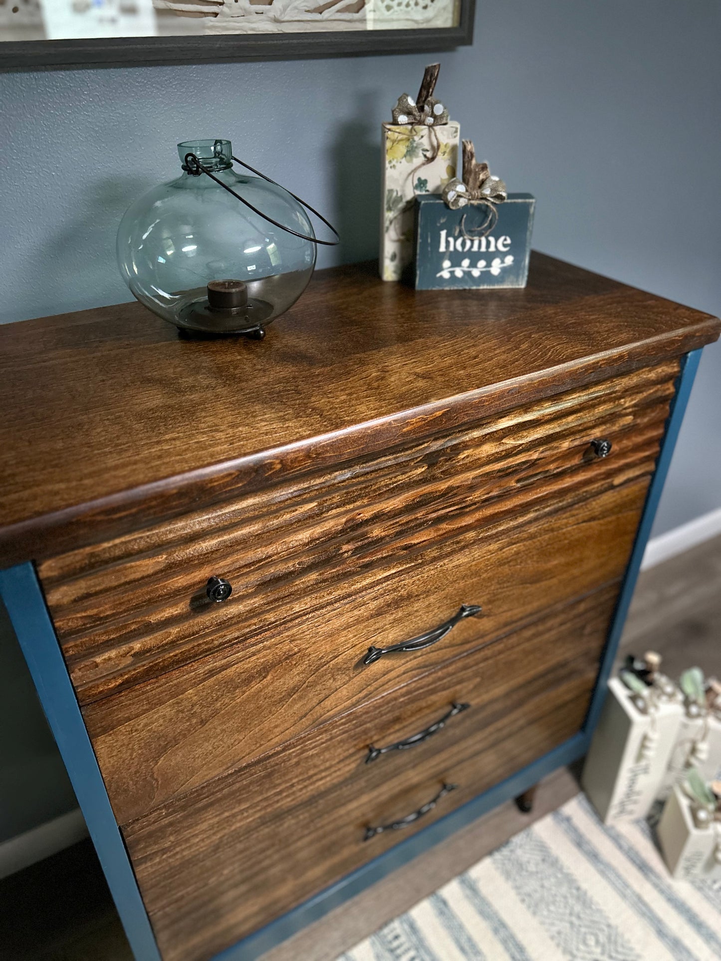 Mid-Century four drawer dresser