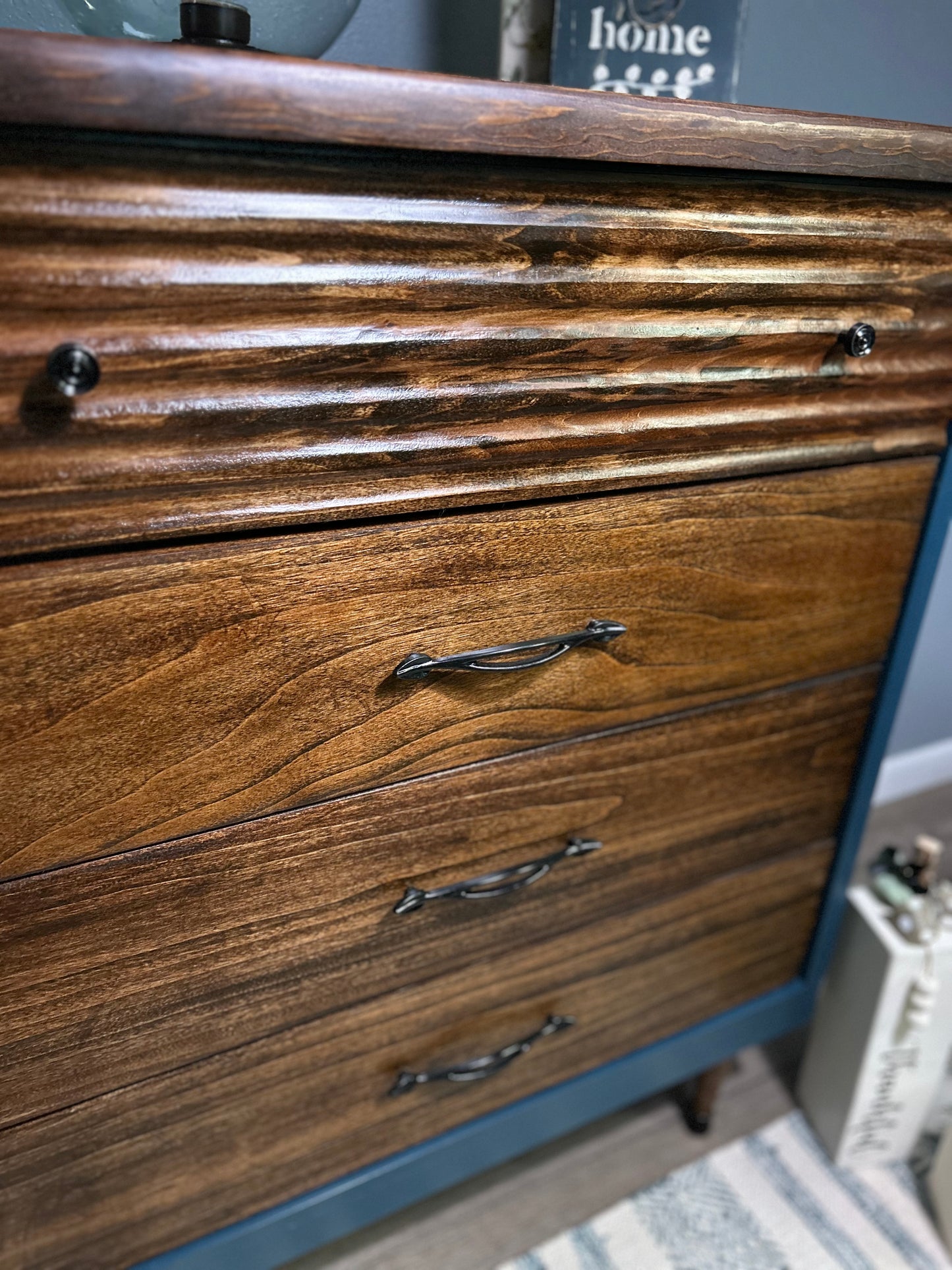 Mid-Century four drawer dresser