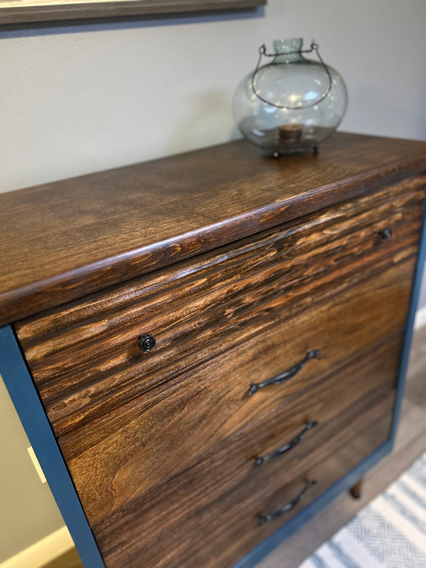 Mid-Century four drawer dresser