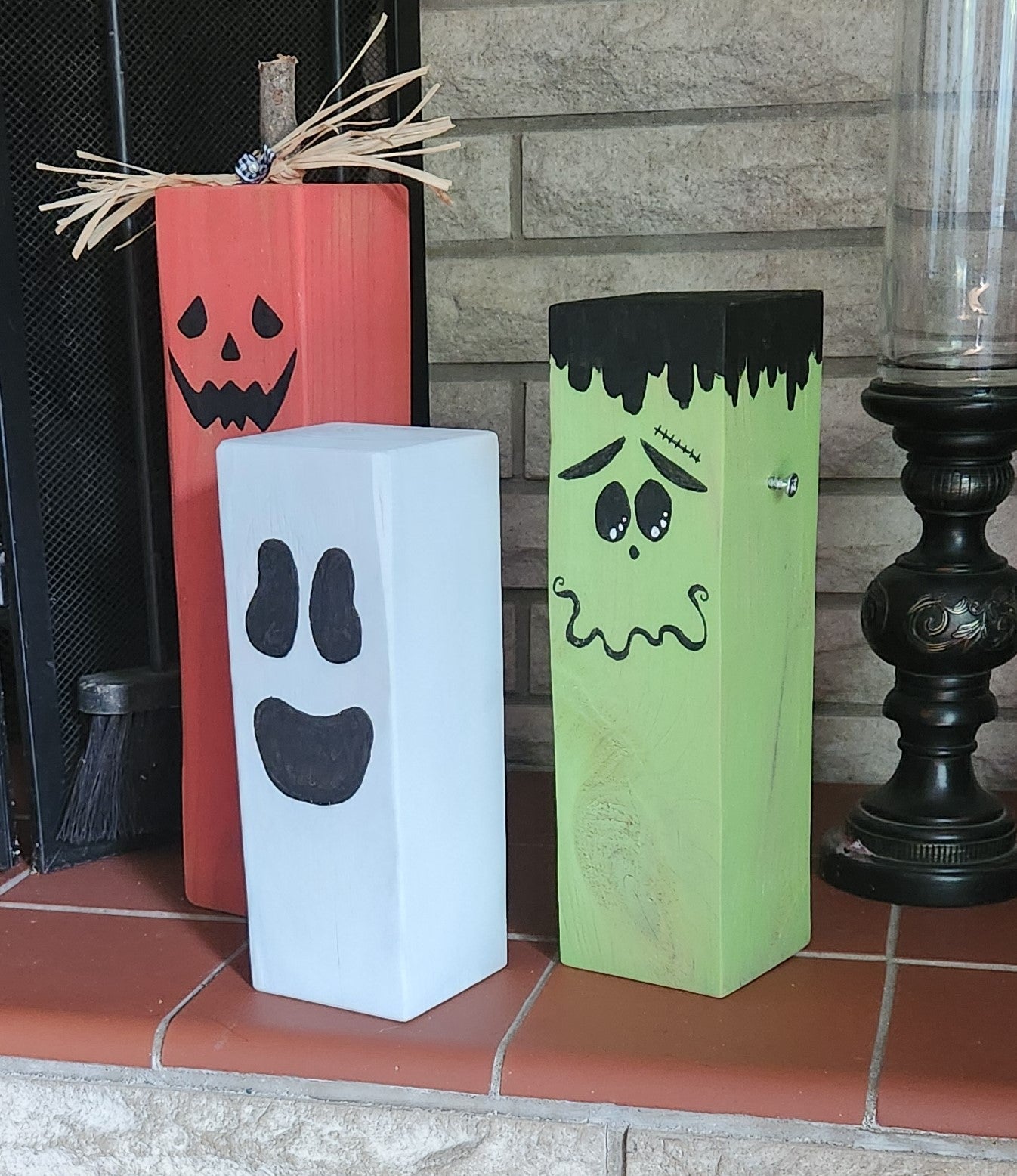 Block Ghost, Frankenstein, Pumpkin