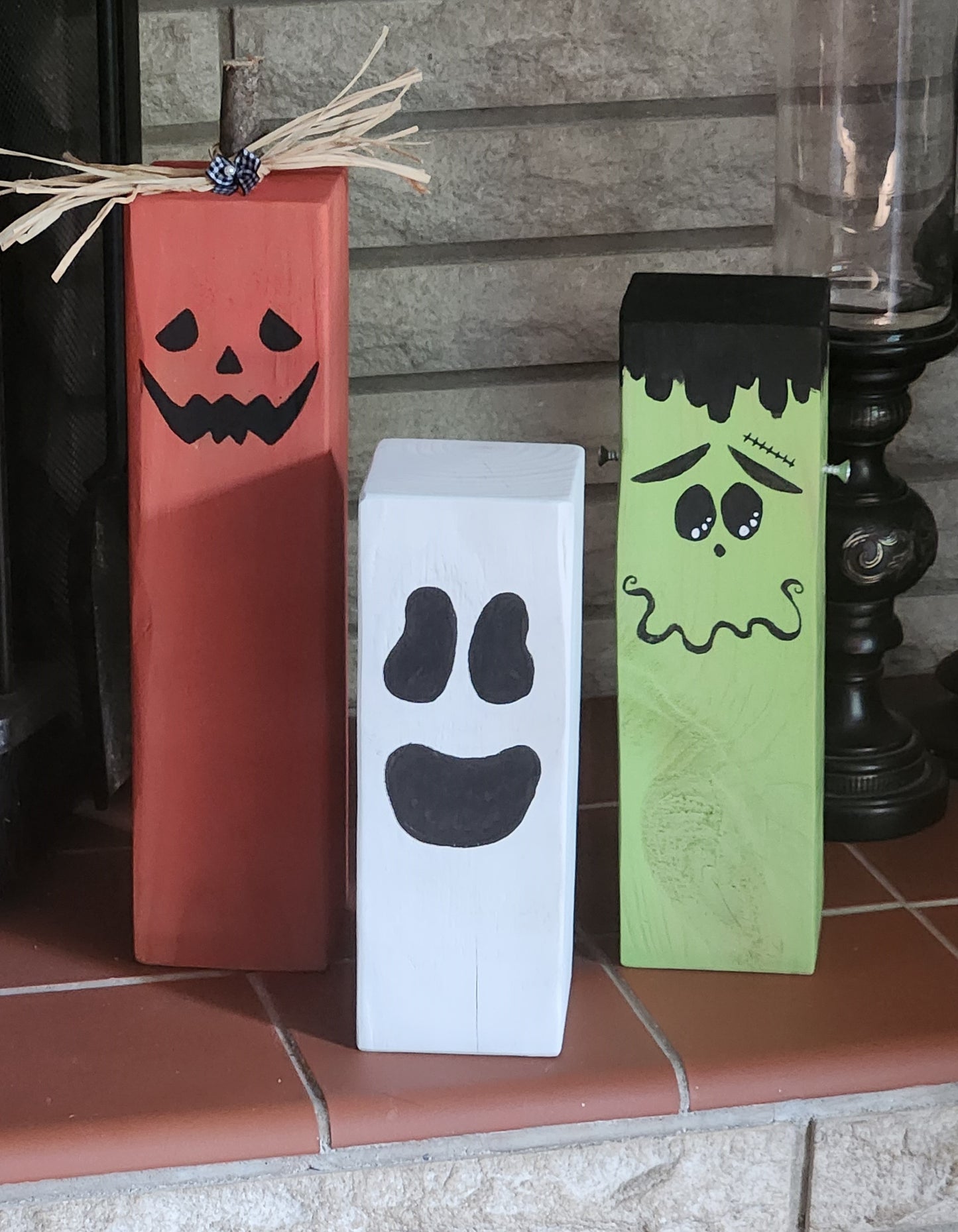 Block Ghost, Frankenstein, Pumpkin