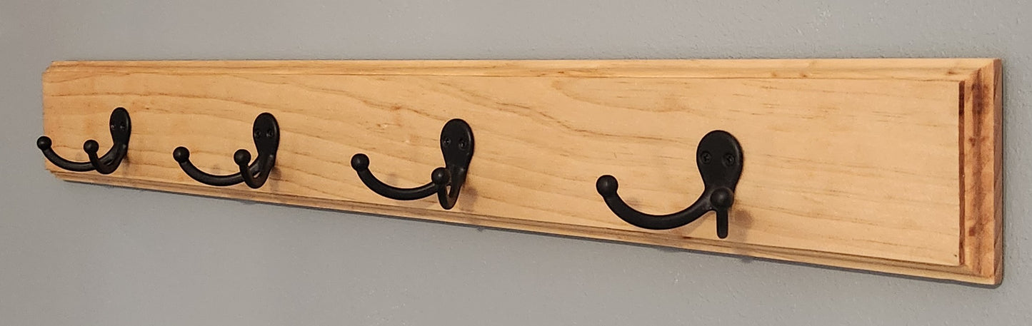 8 hook coat rack